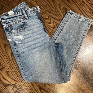 American Eagle mom jeans, size 6- short